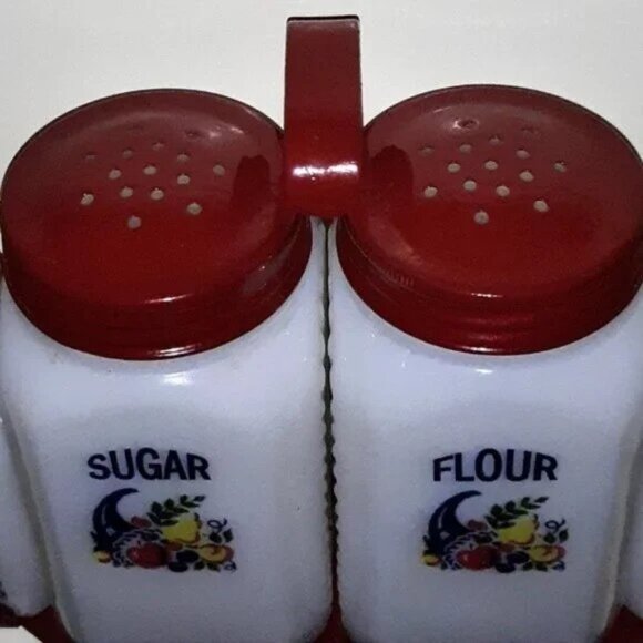 1930 Hazel-Atlas Glass Shake Set - Picture 7 of 10